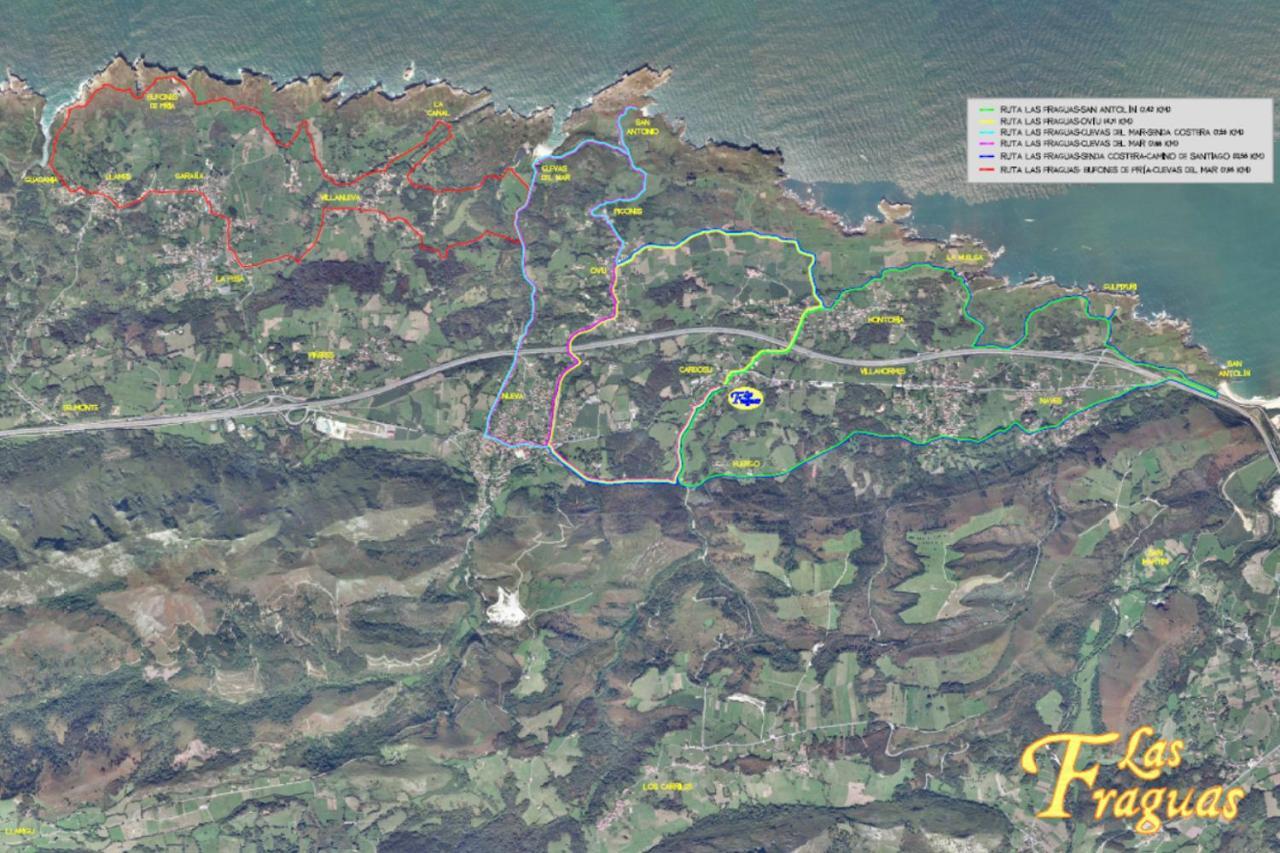 Casa Rural Las Fraguas Llanes, Gulpiyuri, Bufones Εξωτερικό φωτογραφία